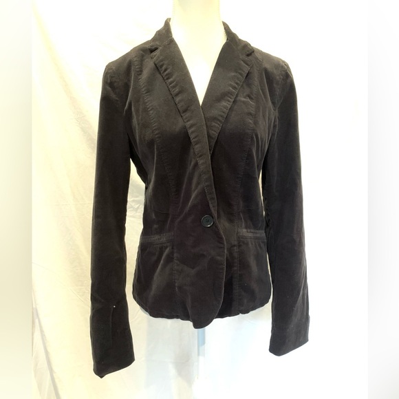 Vintage Calvin Klein Black Corduroy Riding Jacket Western Blazer Gilmore Girls - Picture 11 of 15